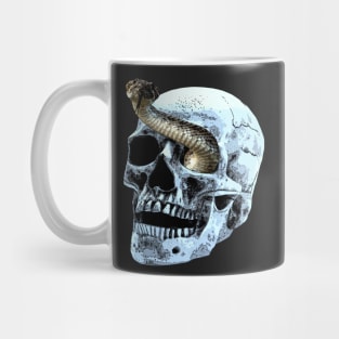 snake and skull Mug